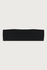 Jada Terry Bandeau Bikini Top - Black