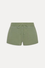 Noah Thermal Mini Shorts - Fern