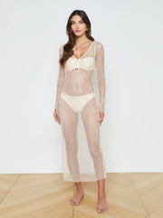 Sara Mesh Cover-Up Dress