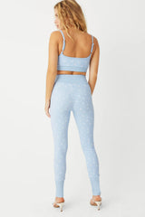 Noelle Waffle Legging - Flurries