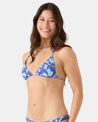Tropic Drift Tiki Triangle Bikini Top