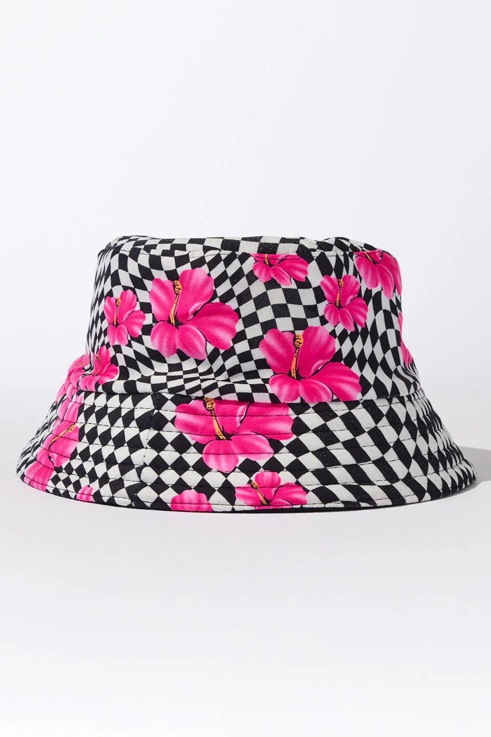 Jax Bucket Hat - Black Morrison Hibiscus