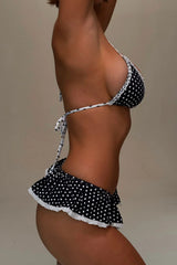 Mercer Swim Skirt - Classic Polka Dot