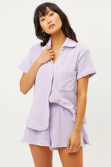 Coco Terry Shorts - Lilac
