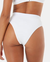 Rib Roxy Love Banded High Waist Moderate Bikini Bottom