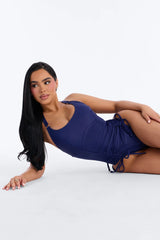 Haute In The Heat One Piece Swimsuit - Navy