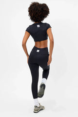 Lively High Waist Legging - Black