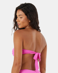 SD Beach Classics Ring Bandeau Bikini Top