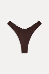 Full Moon Suede Bikini Bottom - Desert Suede